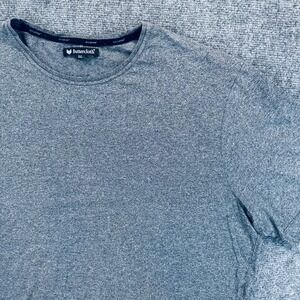 Buttercloth Men's 2XL Heather Grey Icy Cotton Rayon Blend T-Shirt Mint Infused